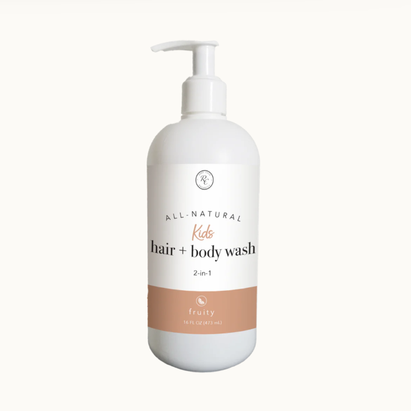 Rowe Casa Organics - Kids Hair + Body Wash | 16 Oz | Fruity