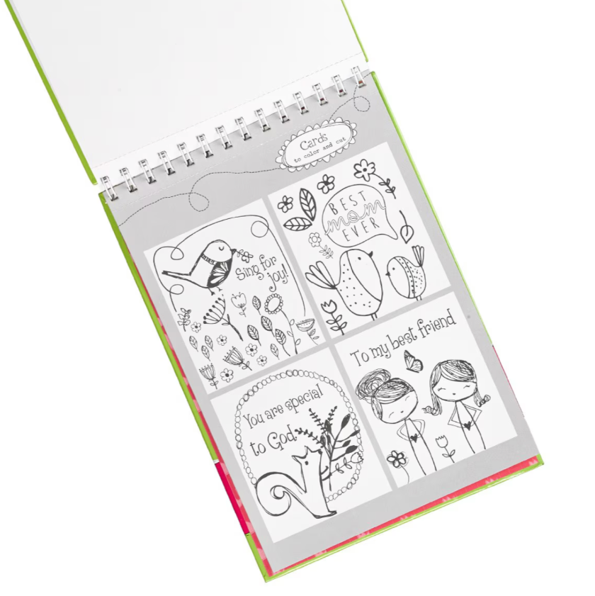 Inspirational Coloring Book For Girls