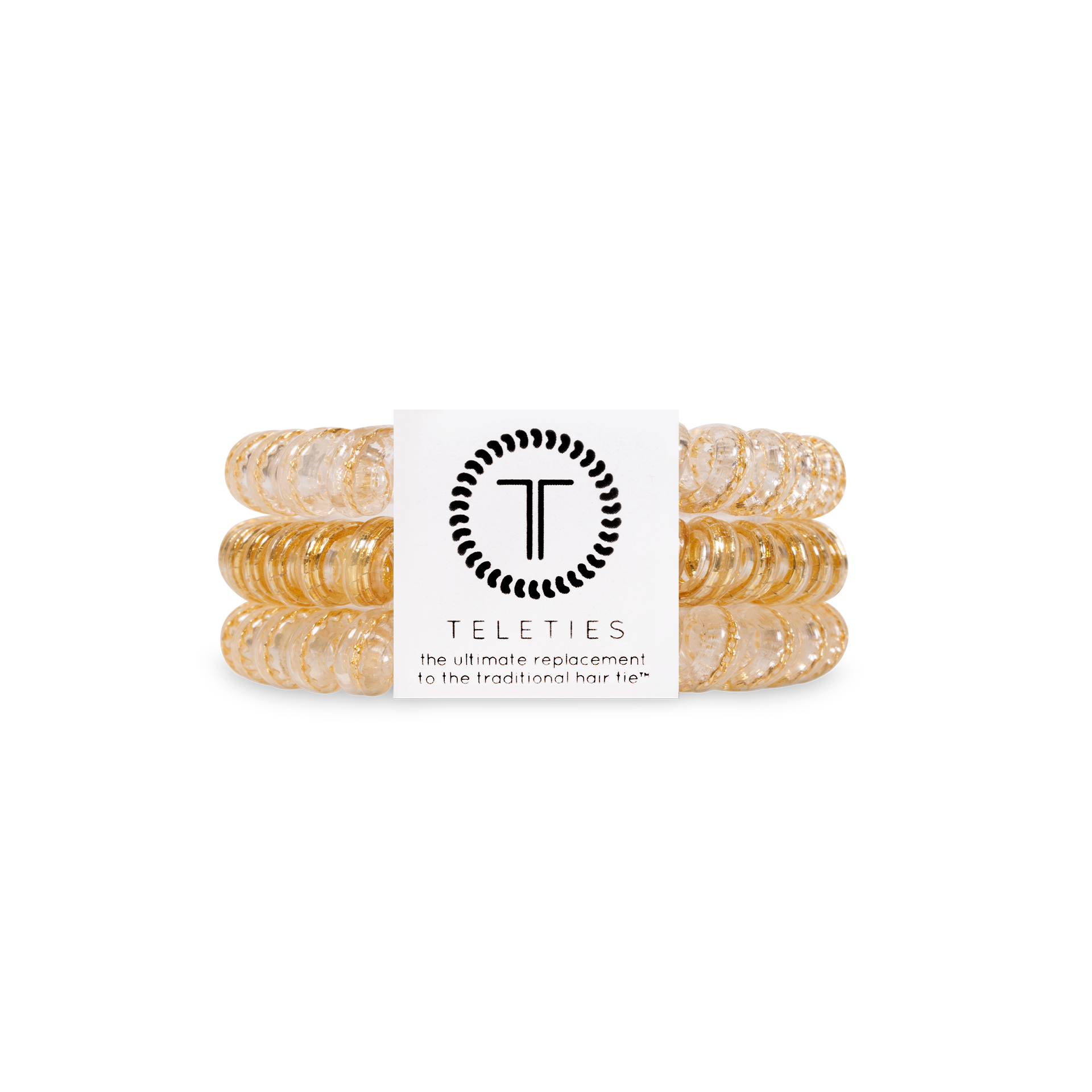 TELETIES - Spiral Hair Coils | Small | Luxury Living Hair Ties