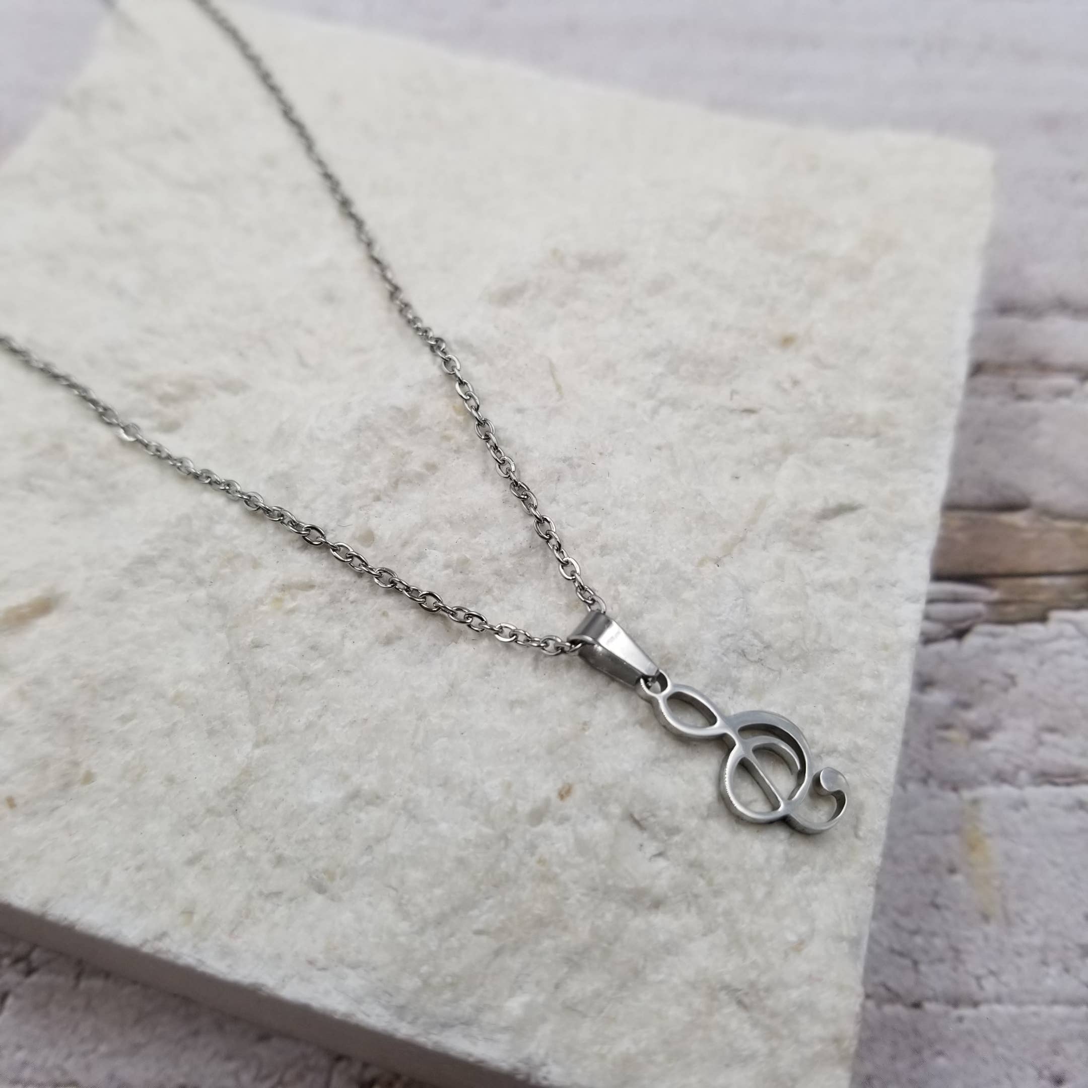 Musical Note Necklace