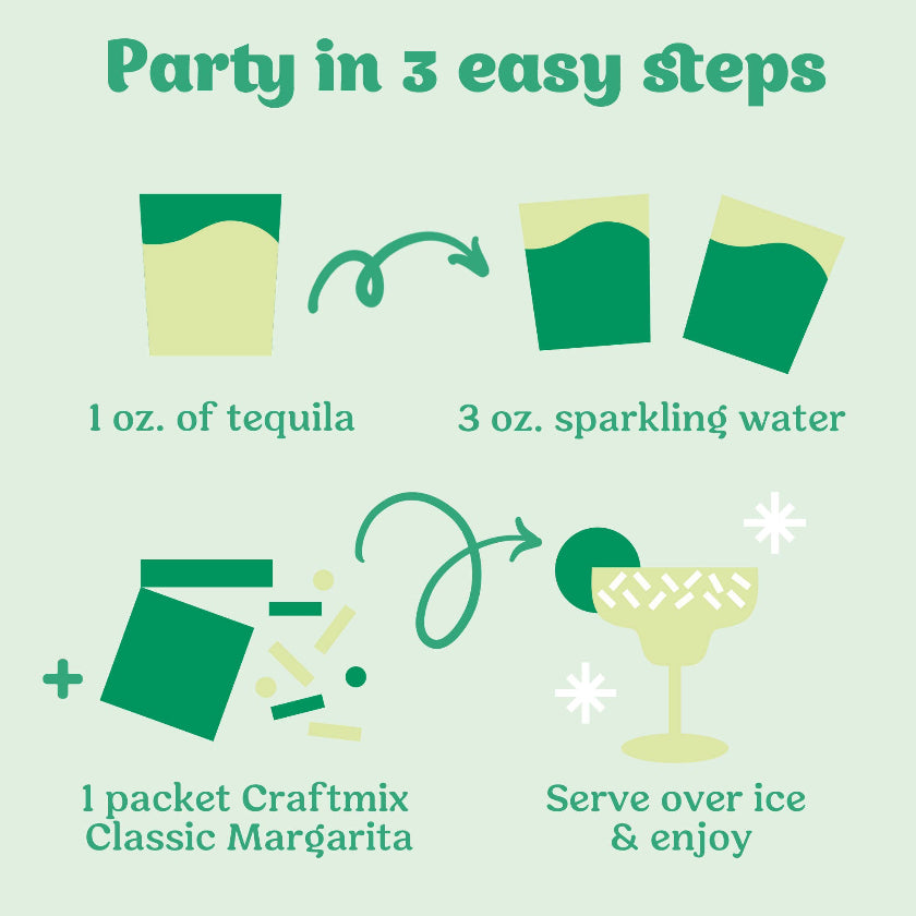 Craftmix - Classic Margarita Mixer - Single Packet