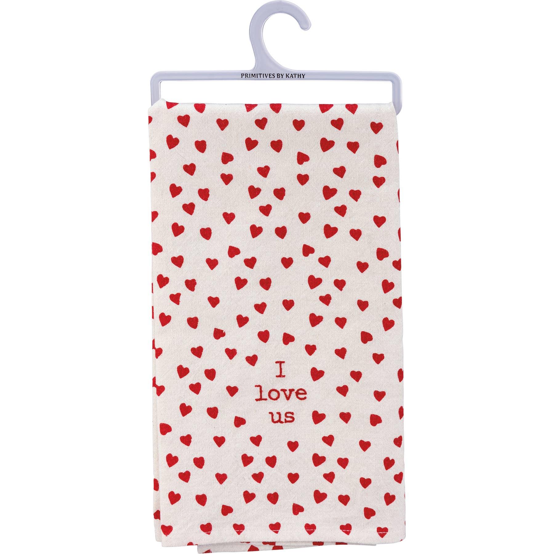 I Love Us Kitchen Towel  | Primitives by Kathy