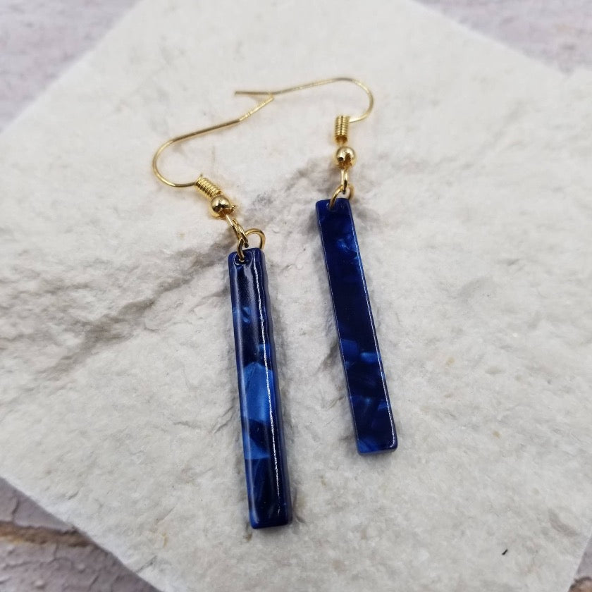 Sticks Resin Earrings