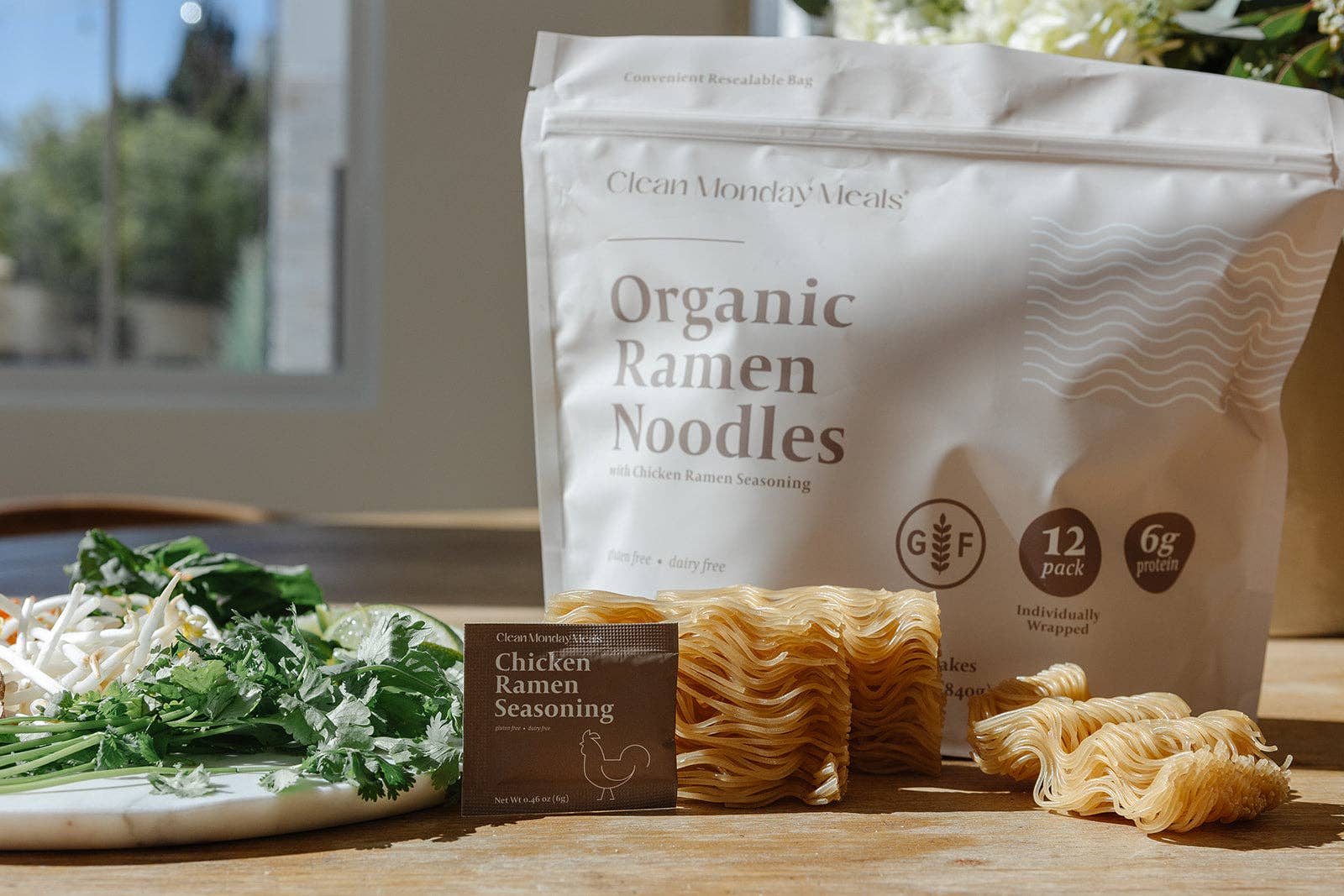 Clean Monday Meals - Organic Ramen Noodles