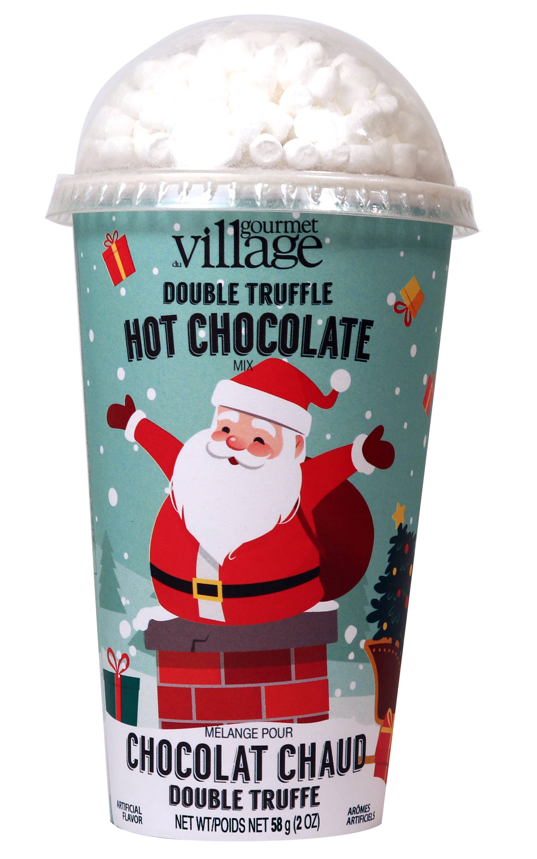 Hot Chocolate Cup Santa Double Truffle