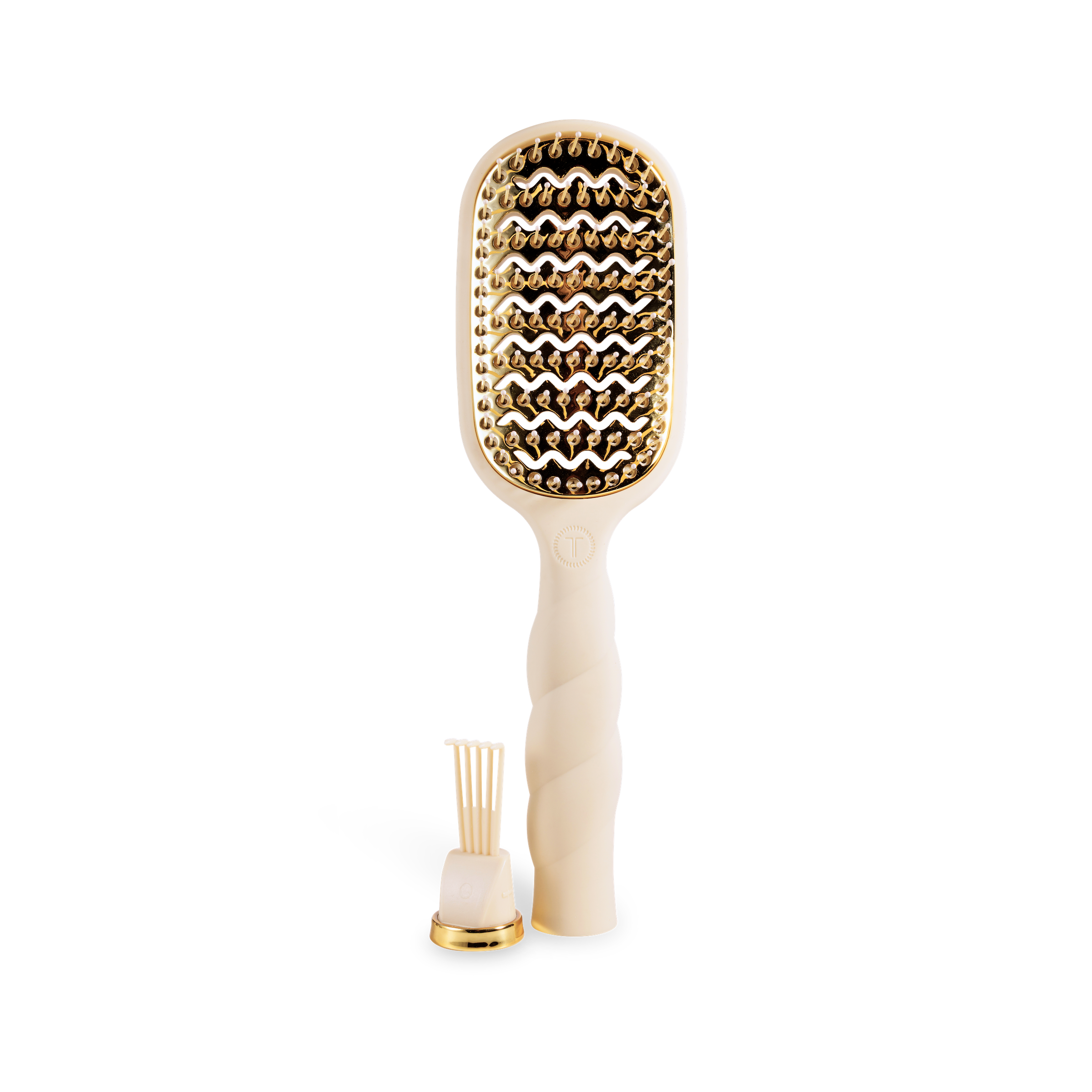 TELETIES - Vented Hair Brush | Tan