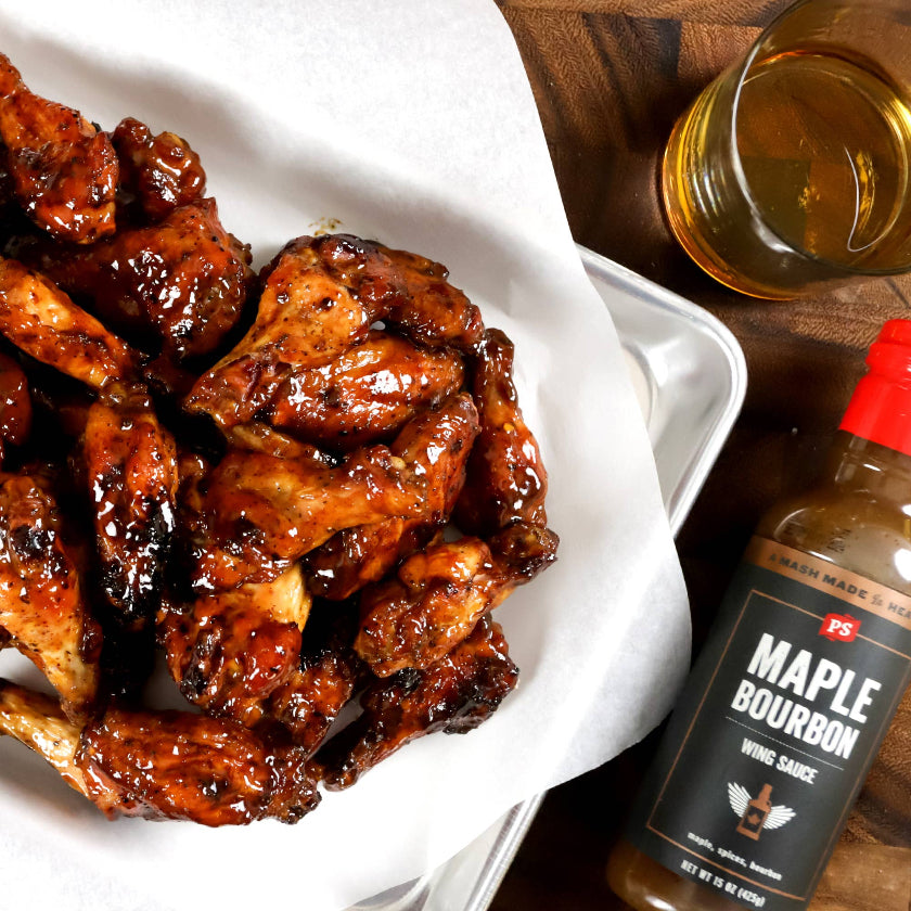 Maple Bourbon Wing Sauce - PS Seasoning