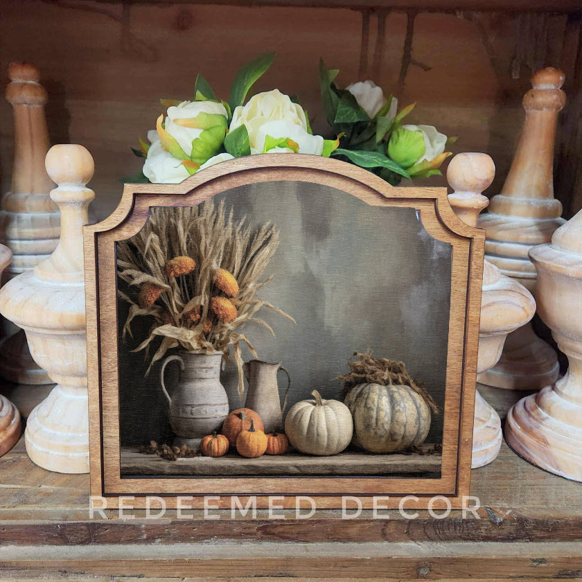 Provincial Fall Table Framed Art