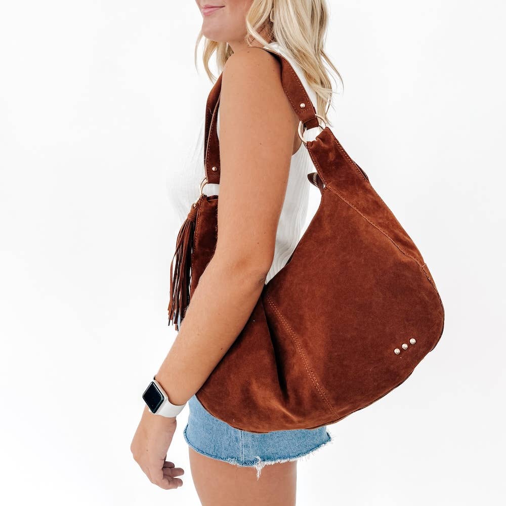 Pretty Simple - Hazel Hobo Shoulder Bag with Tassel