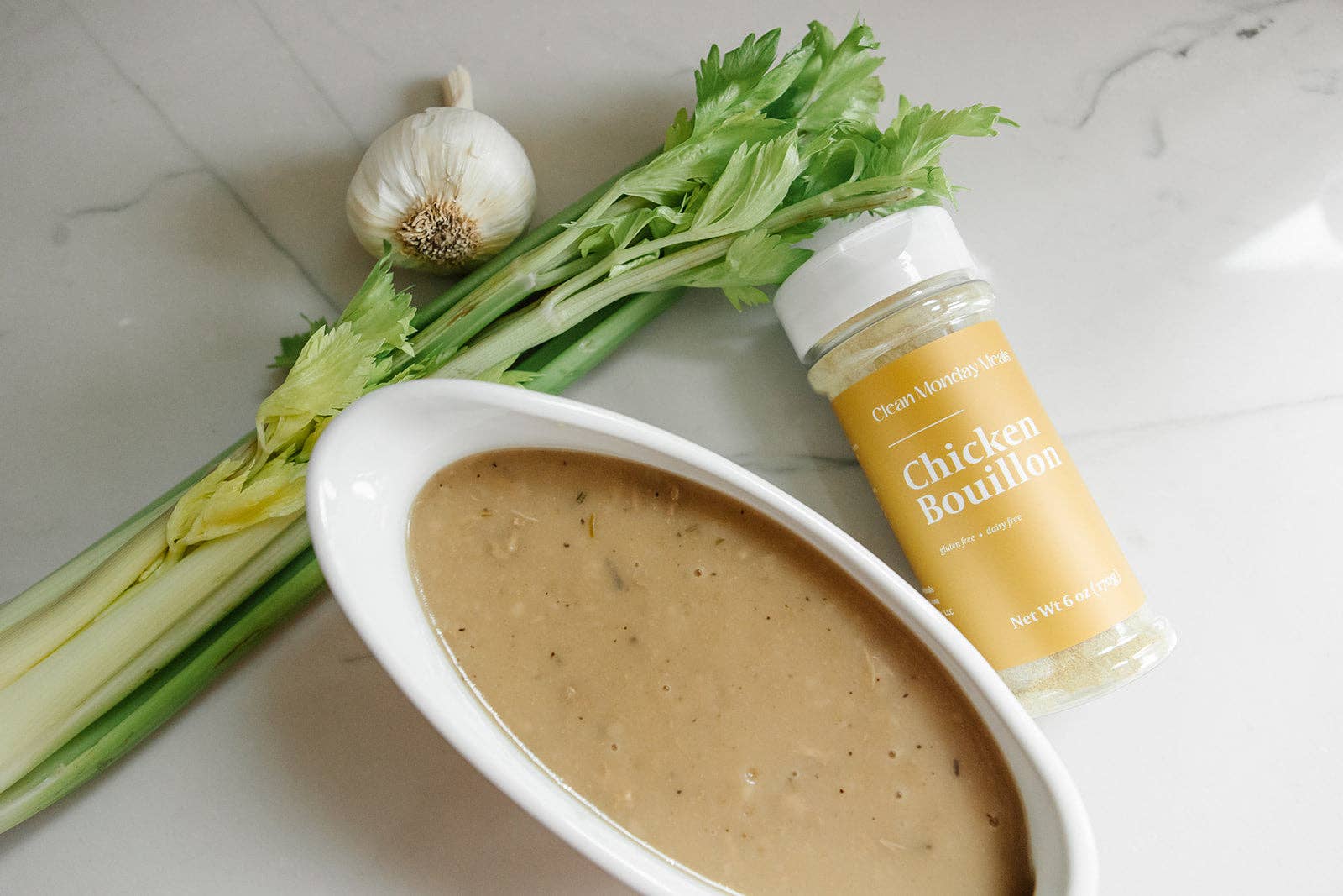 Clean Monday Meals - Chicken Bouillon