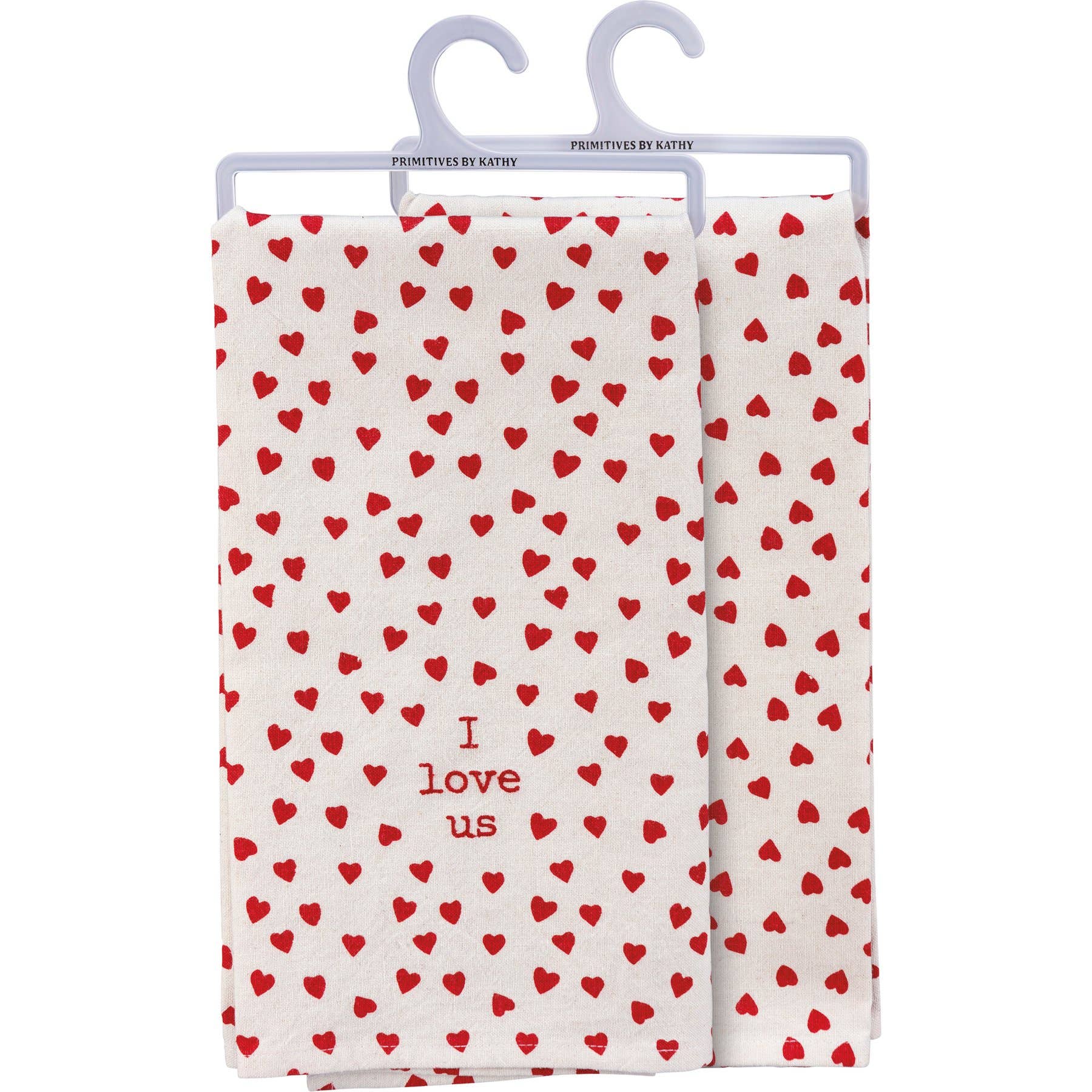 I Love Us Kitchen Towel  | Primitives by Kathy