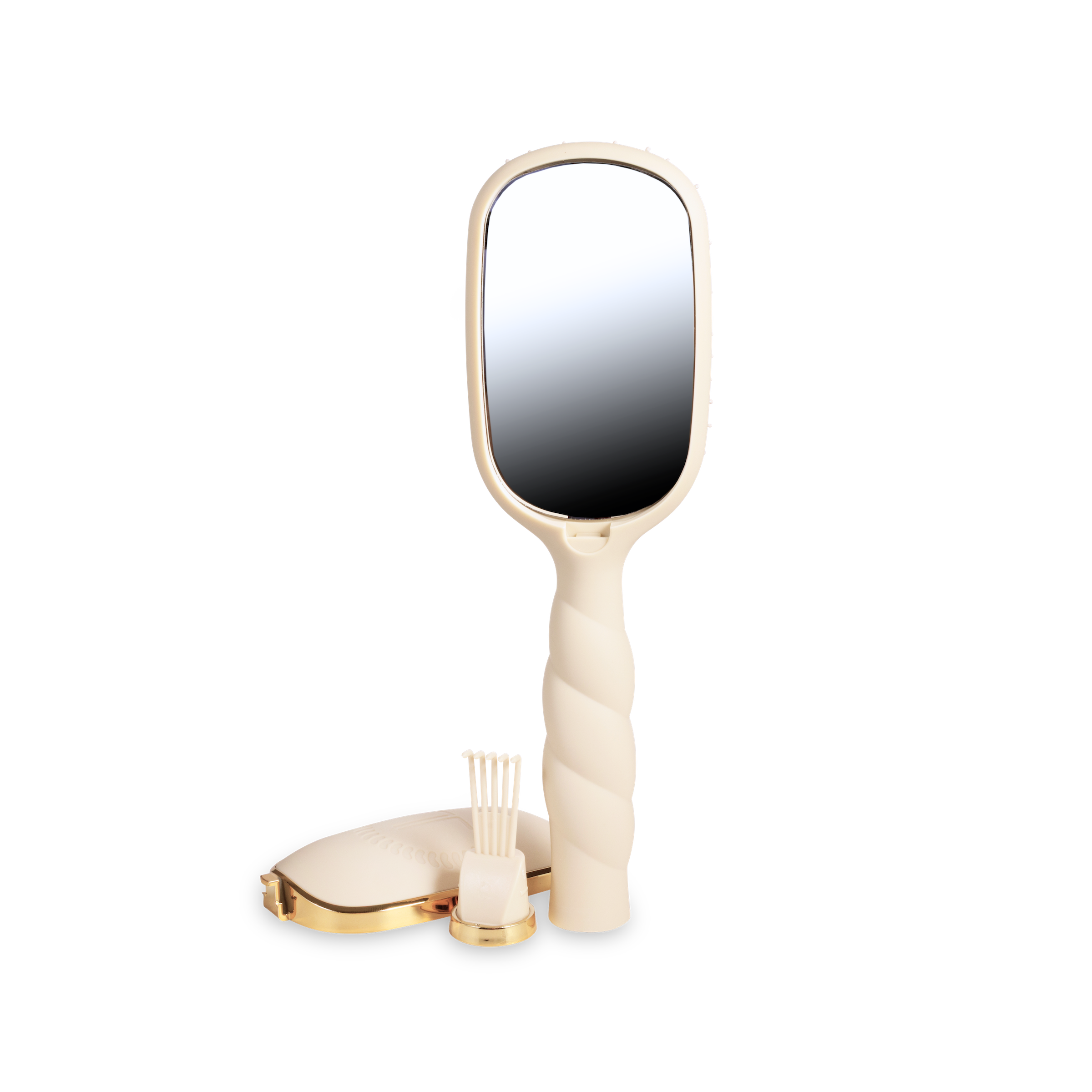 TELETIES - Boar Bristle Hair Brush | Tan