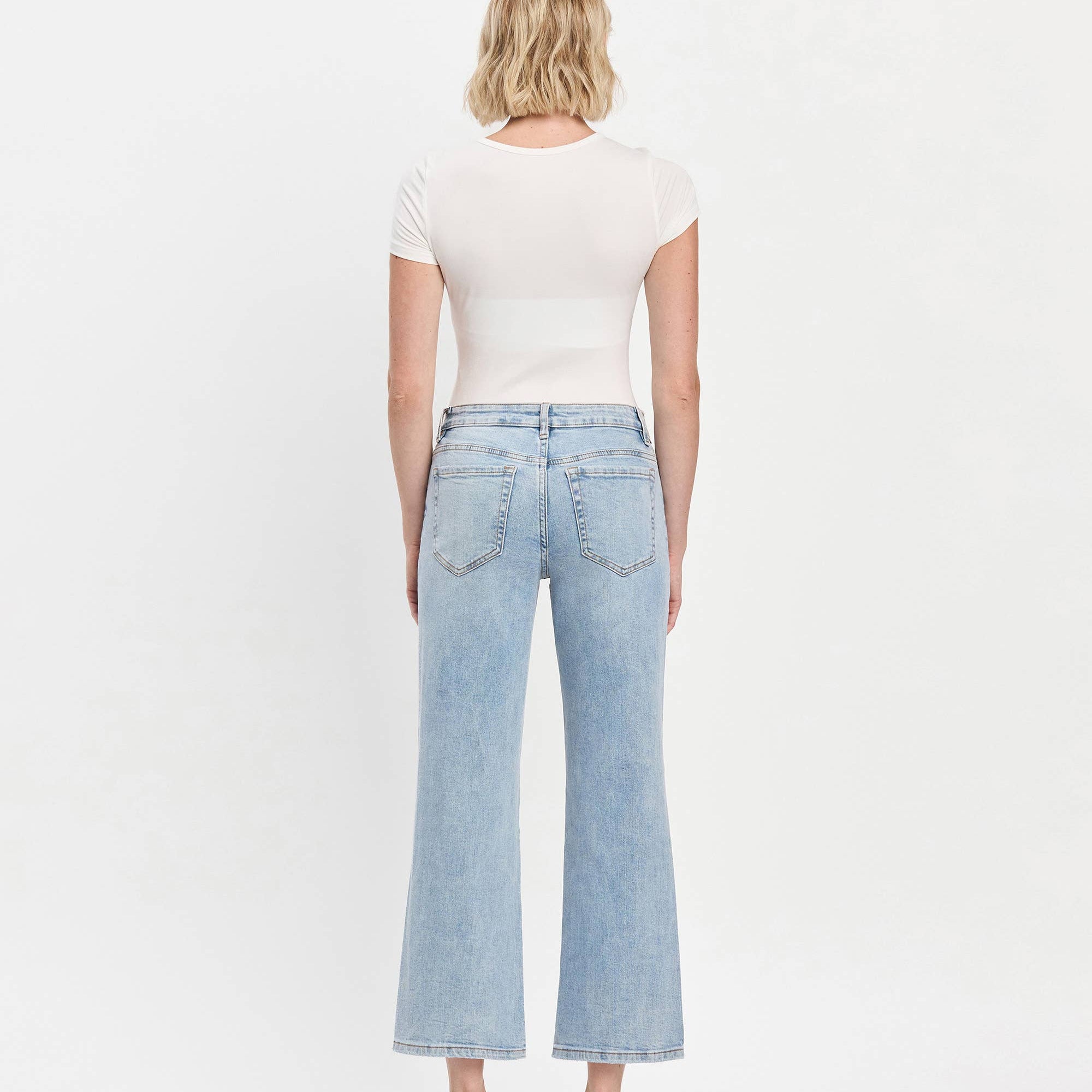 VERVET Mid Rise Leann Denim 28"
