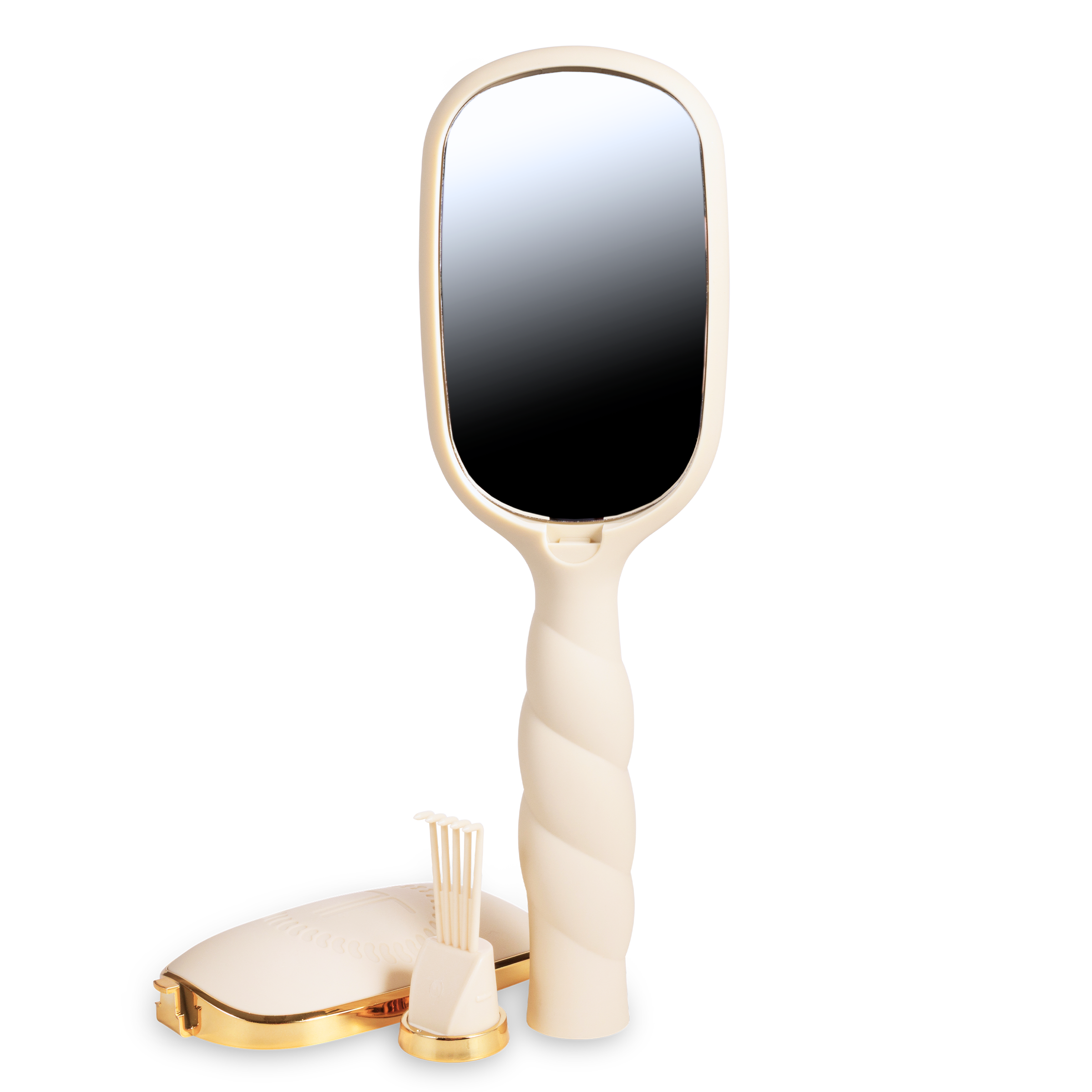 TELETIES - Detangler Hair Brush for Fine Hair - Tan