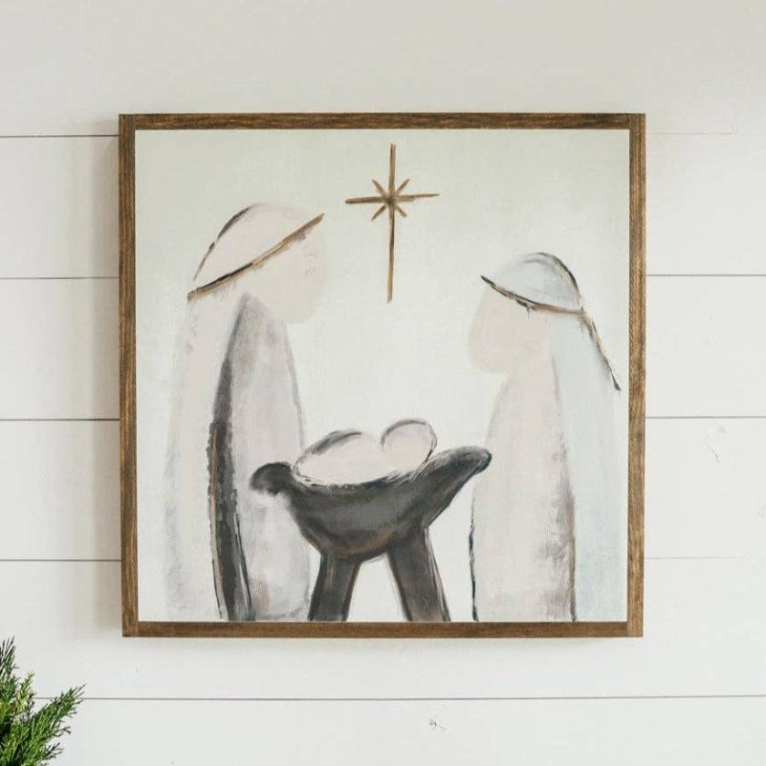 Nativity Scene | Wall Art