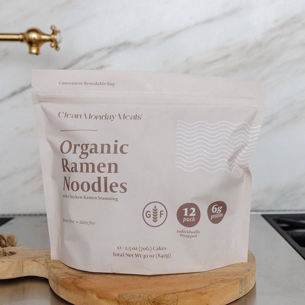 Clean Monday Meals - Organic Ramen Noodles