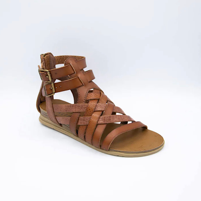 Womens Black & Gold Blowfish Malibu Laela Vegan Sandals | schuh