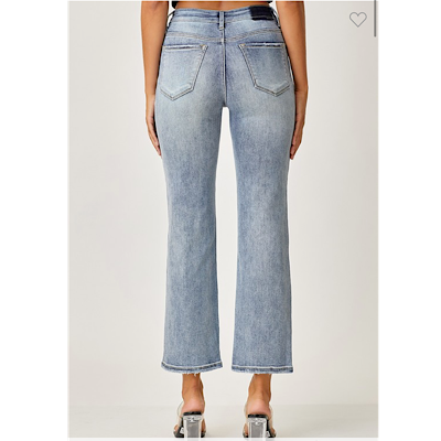 Jerri Crossover Risen Jeans
