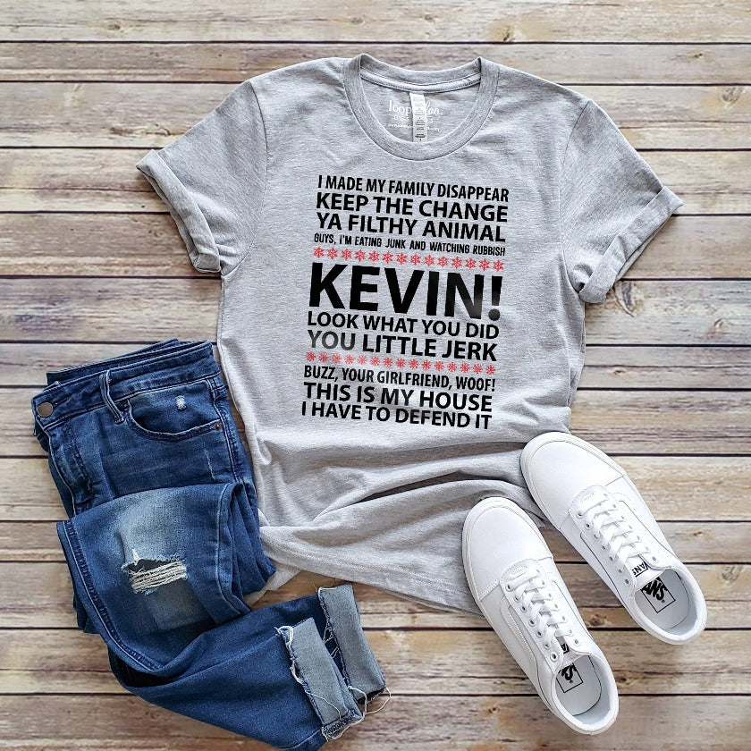 HOME ALONE Movie Quotes Tee