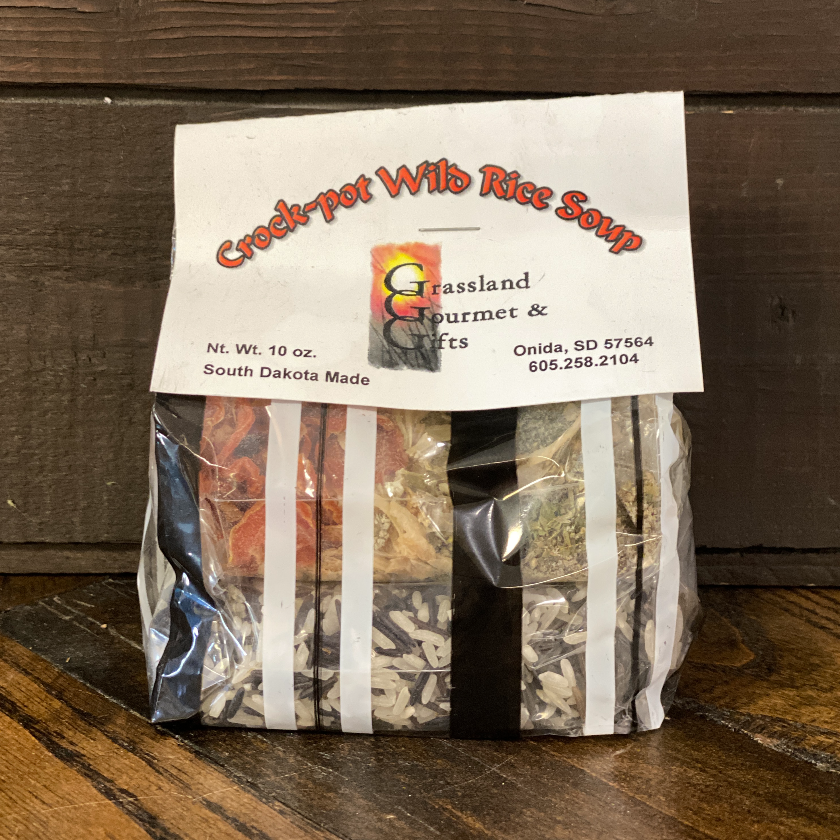 GRASSLAND GOURMET - Crock-pot Wild Rice Soup