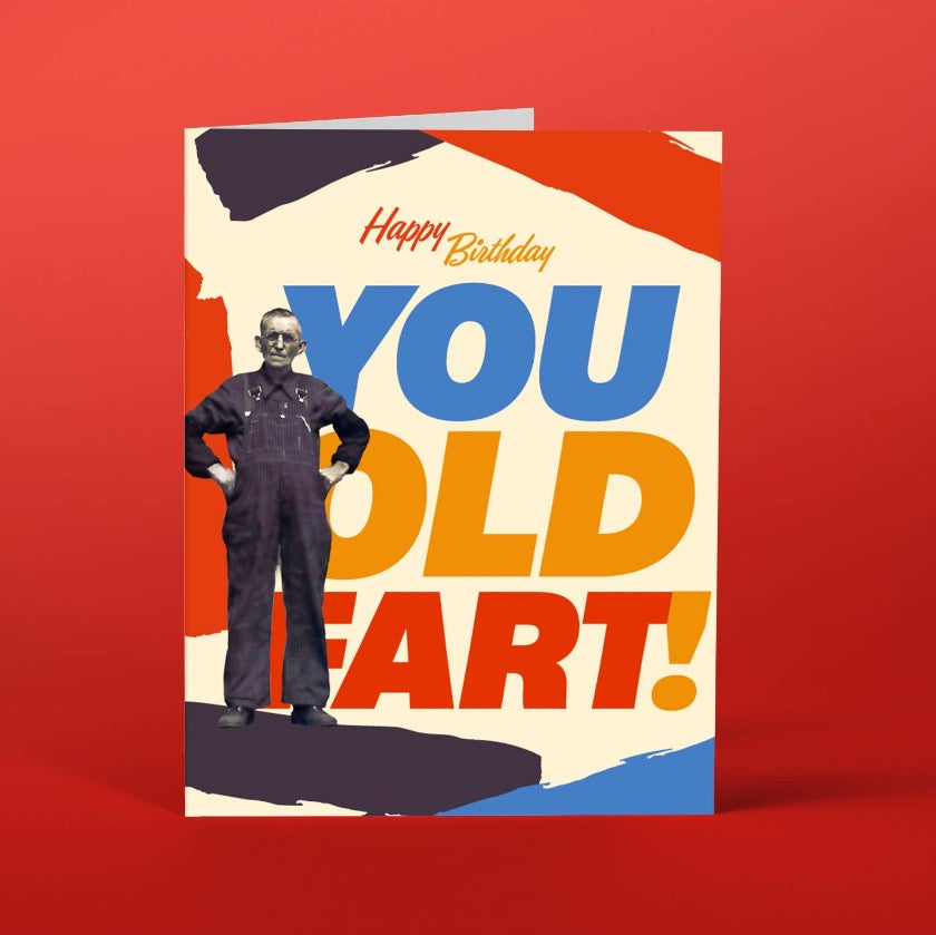OLD FART Greeting Card