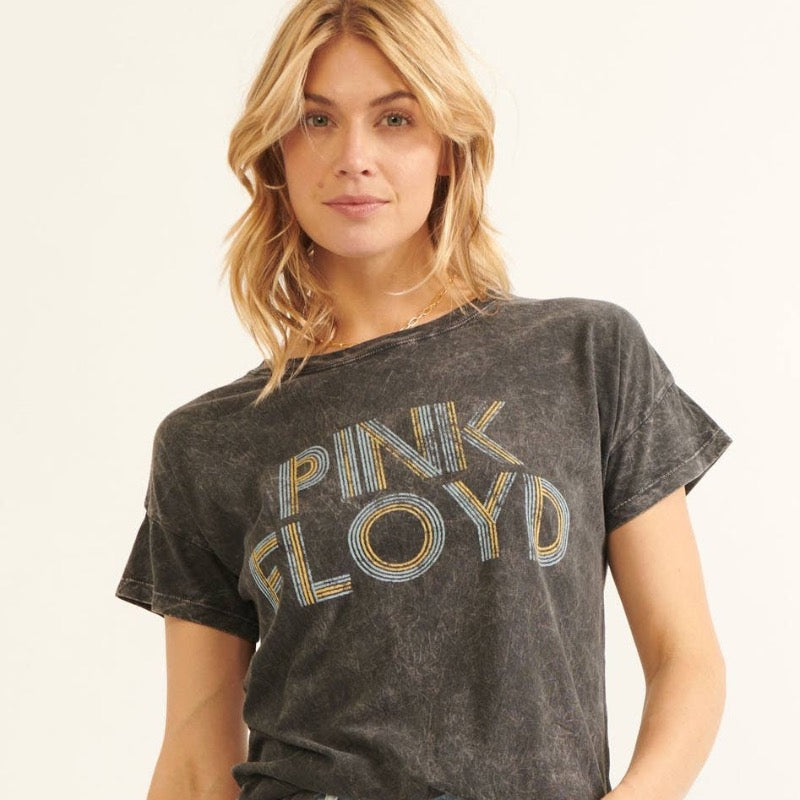 Pink Floyd Mineral Wash Short Sleeve Graphic Tee