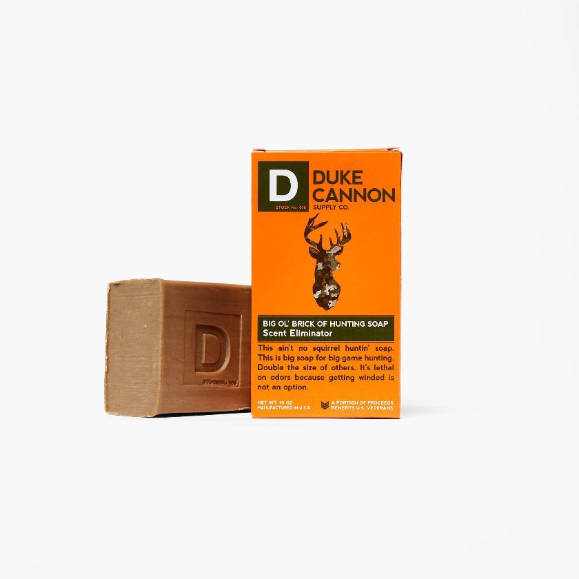 Duke Cannon - Big Ol' Brick of Hunting Soap - Scent Eliminator