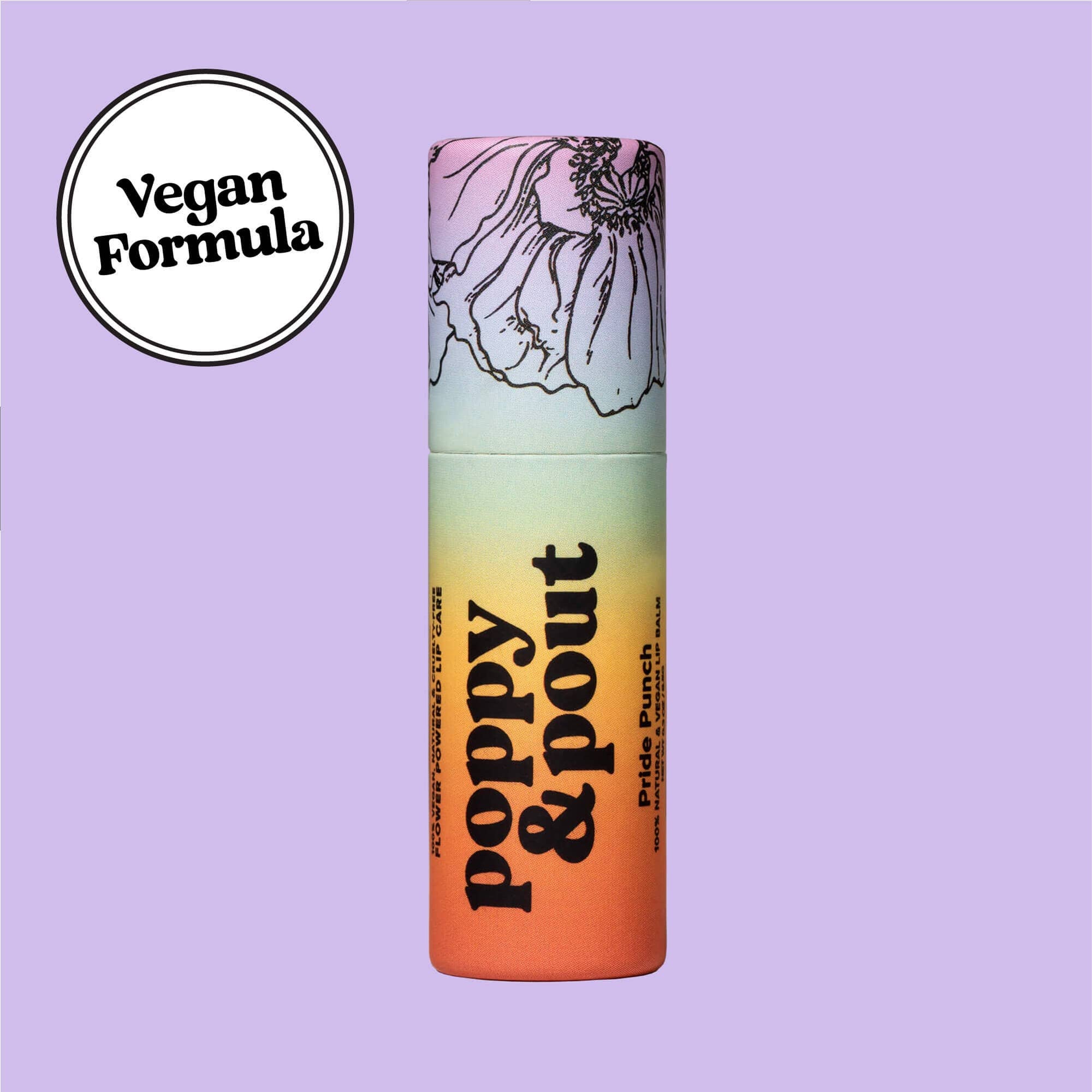 Poppy & Pout - Vegan Lip Balm Pride Punch