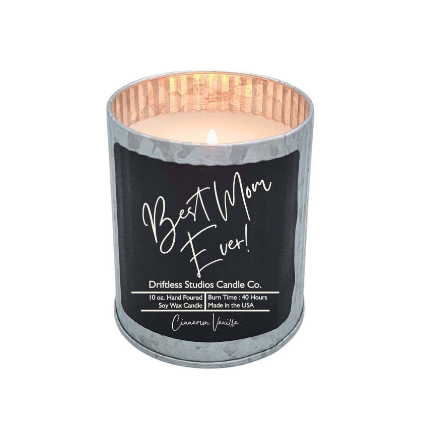 Driftless Studios - Best Mom Ever! - Mothers Day Candles - Soy Wax Candle