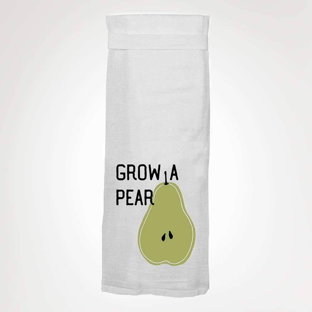 Twisted Wares - Grow A Pear | Funny Kitchen Towels