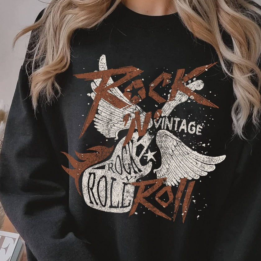 Rock & Roll Vintage Sweatshirt