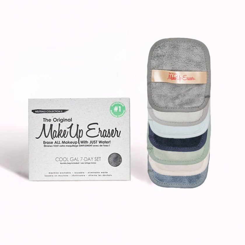 MakeUp Eraser - Cool Gal 7-Day Set | Neutral Collection