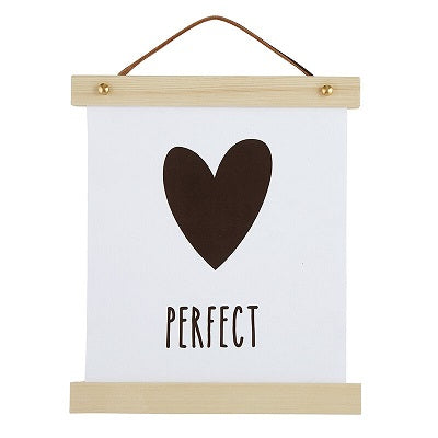 Perfect Canvas Wall Sign - CB