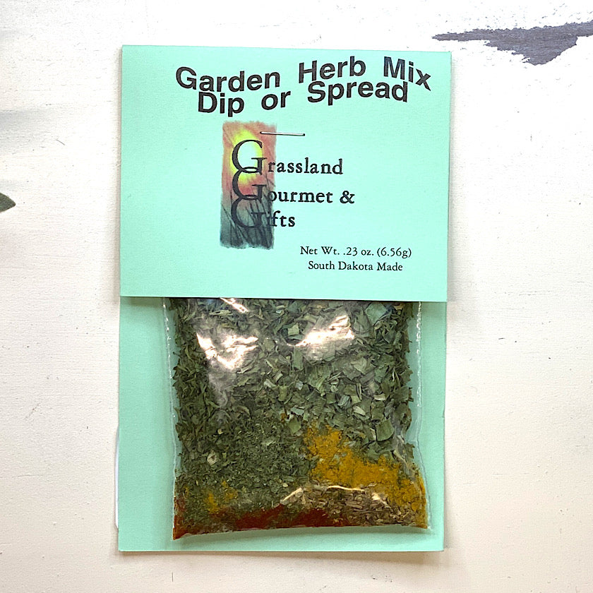 GRASSLAND GOURMET - Garden Herb Mix Dip or Spread