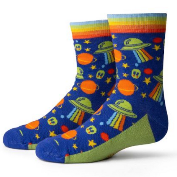 Out of this World Kids Socks – Open Space Gift Shop Creative Studio