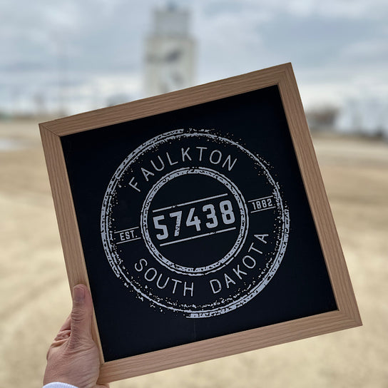 Faulkton, SD Custom Sign The Shops SD