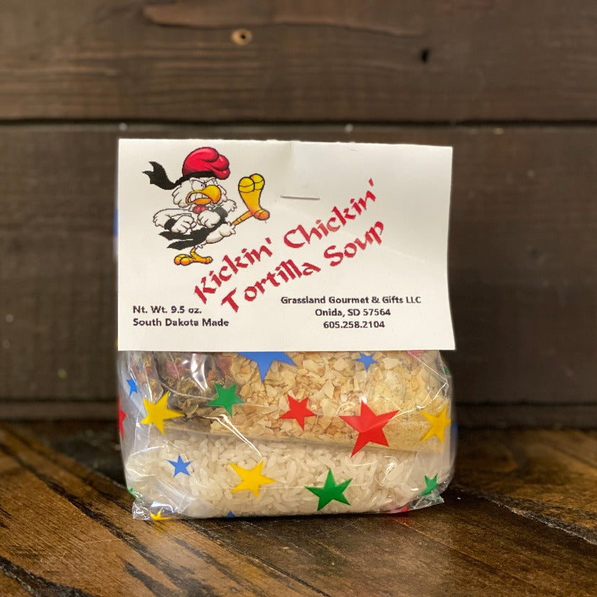 GRASSLAND GOURMET - Kickin' Chickin' Tortilla Soup
