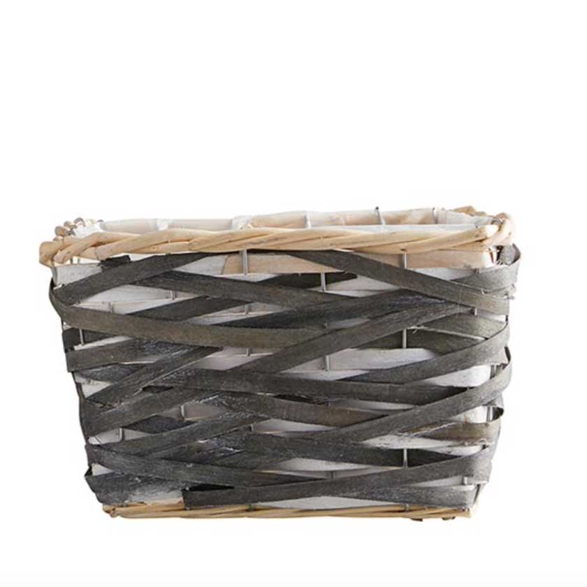 Medium Square Dual Color Basket