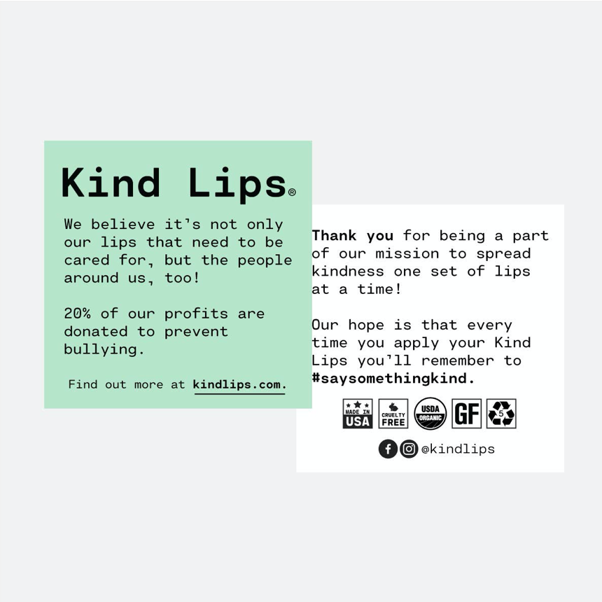 Kind Lips - Sweet Mint Lip Balm