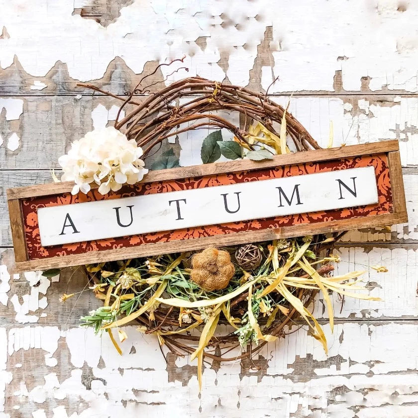 Autumn Fall Sign - WillowBee Signs & Designs | The Shops SD