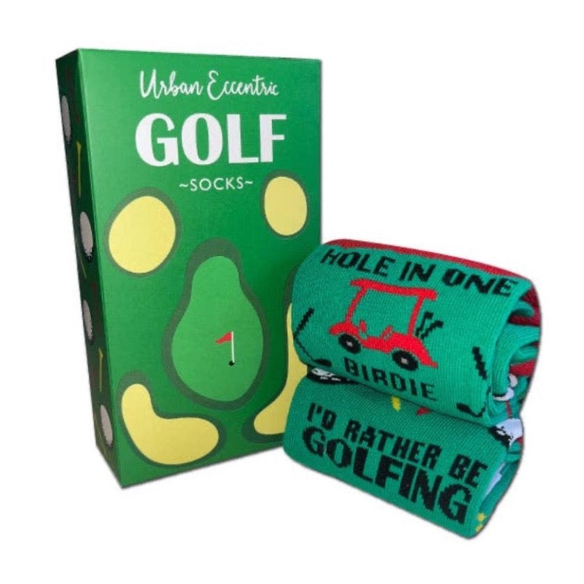Golf Box Socks | Unisex | Urban Eccentric | The Shops SD
