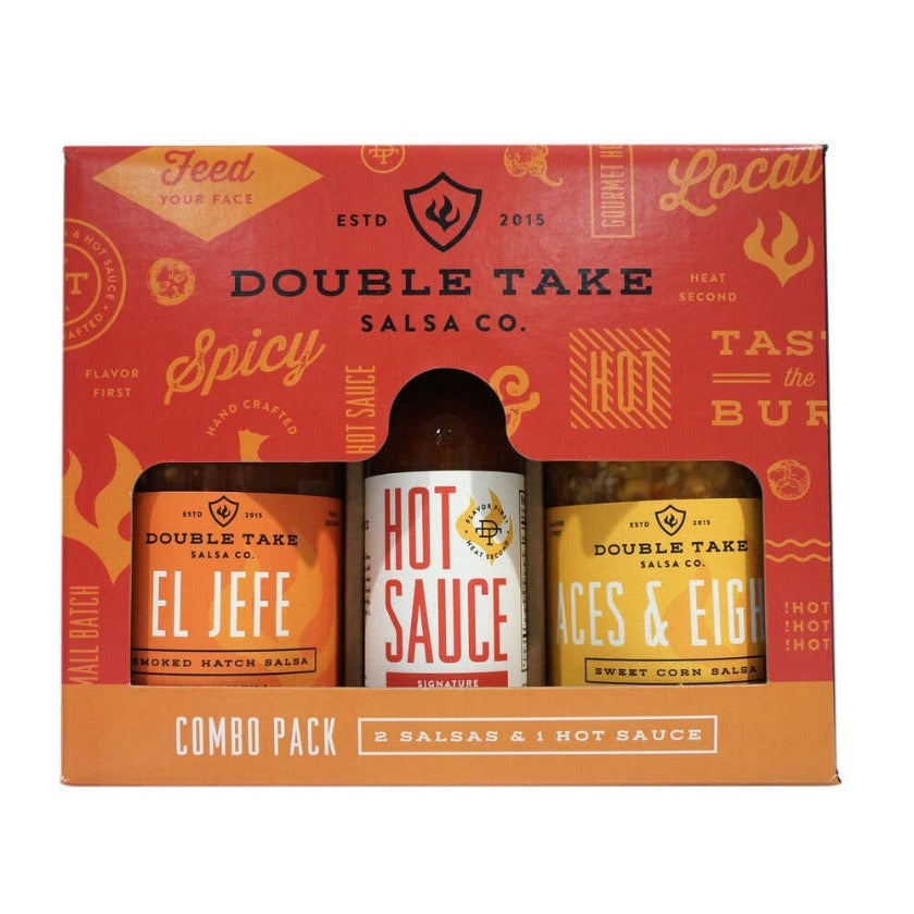 Double Take Salsa - SALSA + HOT SAUCE COMBO PACK