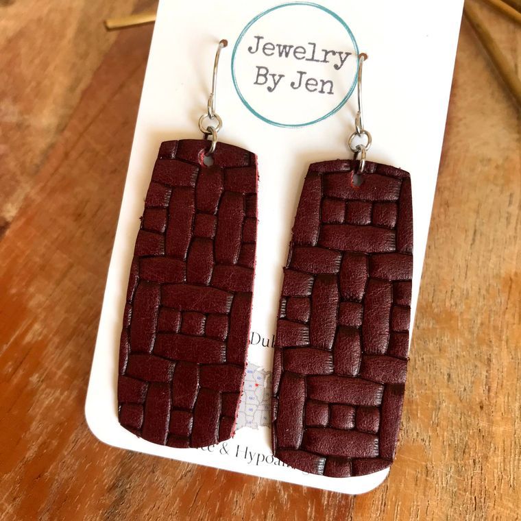 Maroon Weave Large Bar